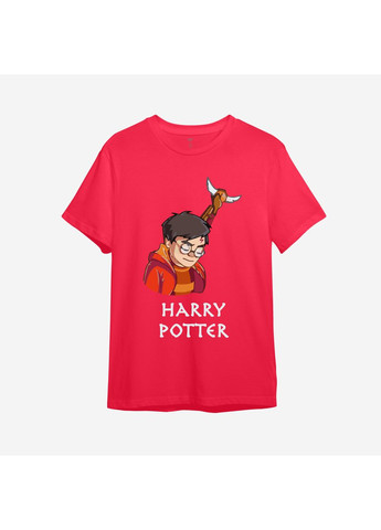 Красная демисезонная детская футболка с принтом "harry potter". гарри поттер (10295538605) ТiШОТКА