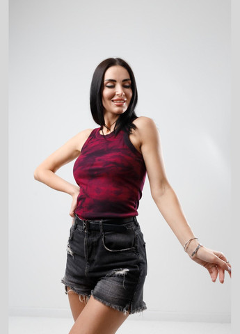 Облягаюча майка тай-дай Fashion Girl — 317235049