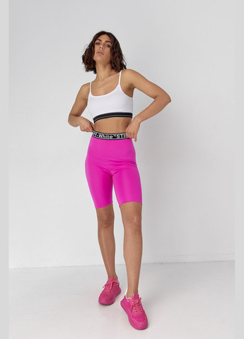 Женский костюм с велосипедными шортами и топом 26951 Lurex (292253024)