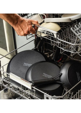 Набір сковорідок KitСhenAid СFA СС003570-001 3 предмети чорний KitchenAid (349221583)