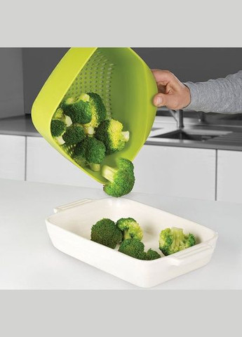 Дуршлаг Square Colander зеленый 40088 Joseph Joseph (316617247)