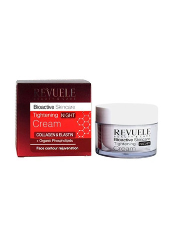 REVUELE Bio Active 3D Skin Care нічний з колагеном та еластином 50 мл — Крем, Болгарія (313103507)
