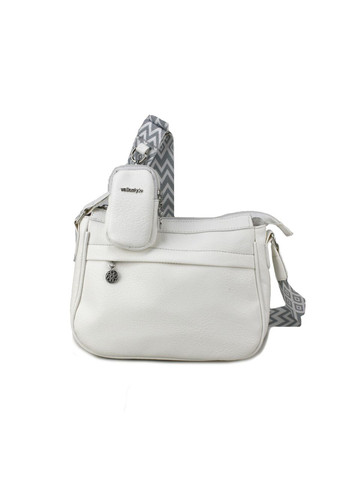 Жіноча сумка крос-боді 688217 біла Voila (288539368)