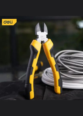 Бокорізи, кусачки Deli, комбіновані з прогумованою ручкою No Brand (295550323)