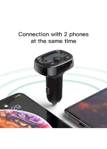 Bluetooth FM-трансмиттер для авто с USB зарядкой и MP3-плеером Baseus (349446674)