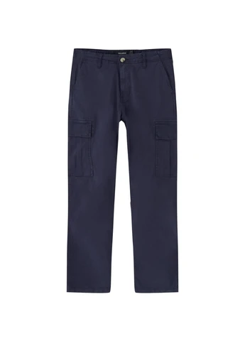 Штани демісезон,темно-синій, Pull & Bear (303322974)