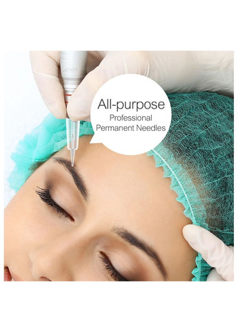 Иглы картриджи P1 для перманентного макияжа 8 шт комбинированный Charme Princesse Amazon (343274308)