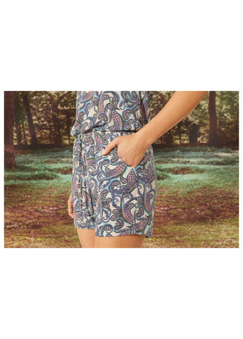 Комбинезон с карманами для женщины Lenzing EcoVero 372349 Esmara комбинированный повседневный