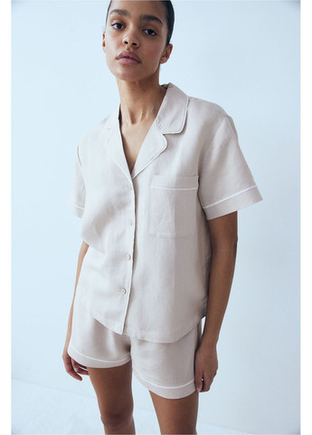 Піжамні шорти із льону H&M (358494600)