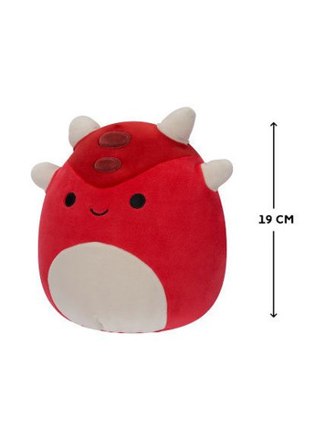 М'яка іграшка Динозавр Сергіо (SQCR05388) Squishmallows Динозавр Сергіо 19 см (369527546)