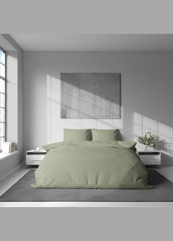 Комплект постільної білизни Двоспальний 180х215 см полісатин Lelit (331788331)