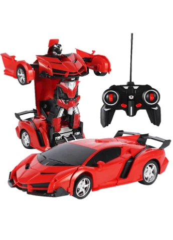 Машинка трансформер Автобот Lamborghini Robot Car на радіокеруванні 2в1 Jeep (393960228)