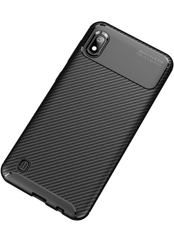 Чехол-накладка TPU Carbon Fiber 1,5mm Case Samsung Galaxy A10 Black Toto (301780461)