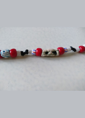 Керамический браслет ручной работы с чешским стеклянным бисером №2 Коти&Ангели (302450810)