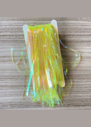 Для фото зоны дождик 2 м на 1 м перламутрово-желтый Jannet Дощик (316430776)