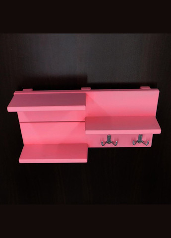 Полиця для ванної з дерева Кассель барбі (ВНП-001450) No Brand (328091354)