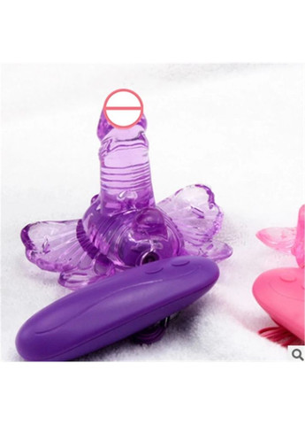 Вібратор Butterfly під трусики на пульті вагінально кліторальний Focus (303894760)