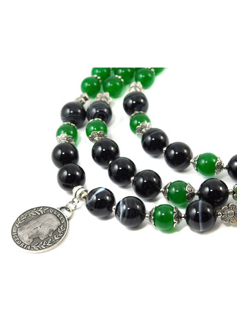 Намисто "Феліція" Хризопраз, Агат Fursa fashion (322314569)