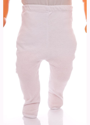 Білий трикотажний комплект в коробці з чепчиком бант білий 56 см (37650) BABYKROHA