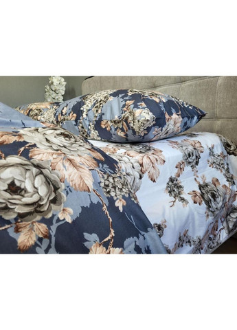 Постельное белье Глория, ранфорс Евро размер, наволочки 70/70 No Brand (364219630)