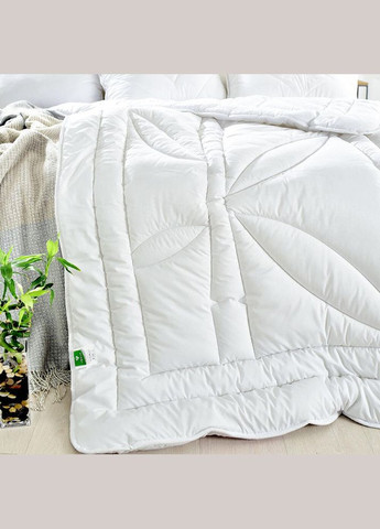 Одеяло Bamboo 200х220 см евро всесезонное бамбуковое антиаллергенное бамбук белое IDEIA (334726793)