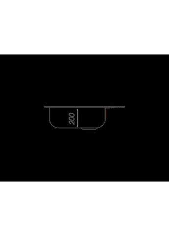 Гранітна мийка для кухні KORRADO 4050 матова мусон Valeso (336937265)