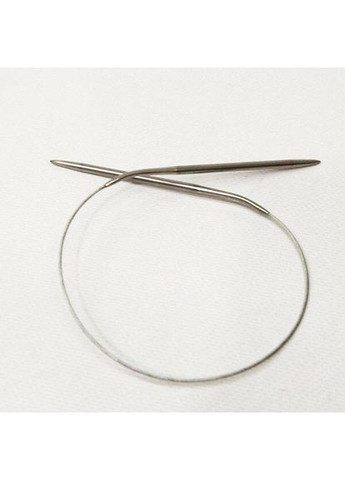 40 см 4 мм спиці в'язальні металеві, на тросі Plus-plus (352743529)