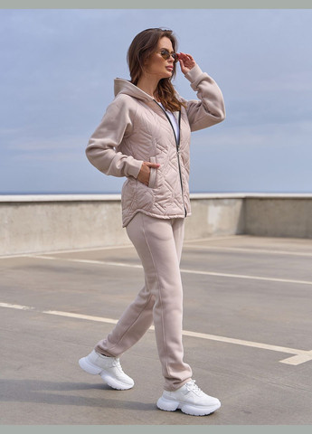 Утеплений костюм на блискавці зі вставкою No Brand (311948185)