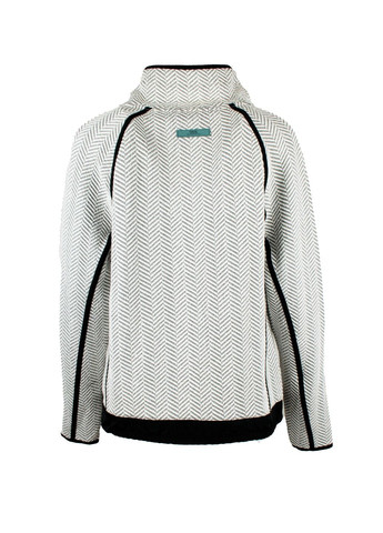Жіноча куртка біла з візерунком Cecil (281029594)