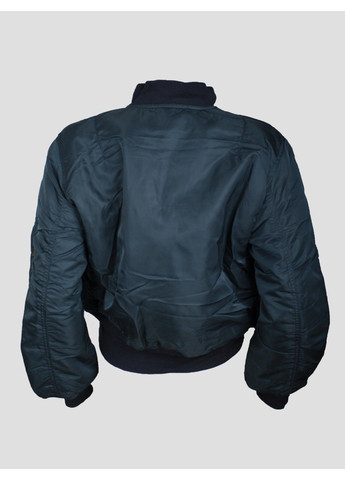 Синяя зимняя куртка бомбер h.p.s. ma1 No Brand
