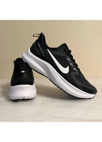 Комбіновані кросівки найк alpha zoom pro black white No Brand