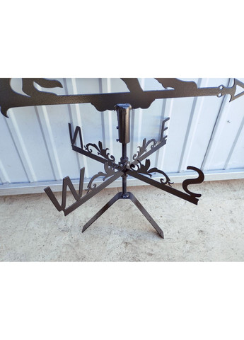 Флюгер на будинок Пес лабрадор, флюгер на дах з металу 3 мм. No Brand (368896634)