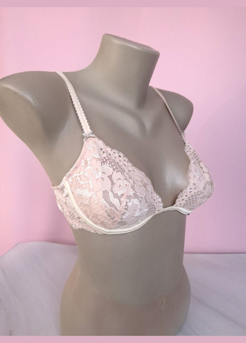 Світло-рожевий бралетт бюстгальтер жіночий мереживний intimates Heidi Klum з кісточками поліамід