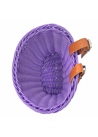 Кошик на дитячий велосипед / самокат 20х16х16 см плетений ретро (G0001896) No Brand (355802719)