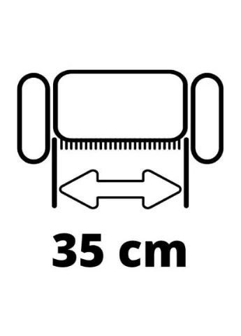 Аэратор скарификатор GE-SA 1435/1 1400Вт, 35см, ножи 16шт (3420690)ZEVS Einhell скарифікатор GE-SA 1435/1 1400Вт, 35см, ножи 16шт (389609160)