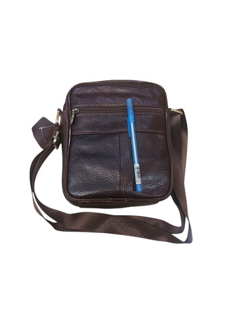 Сумка міська чоловіча BD772 коричнева Borsa Leather 772 (316472563)