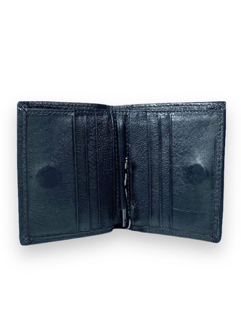 Чоловічий гаманець шкіряний із затискачем 1 відділ 8 осередків для карток розмір: 10*9*2 см чорний Anil (266911533)
