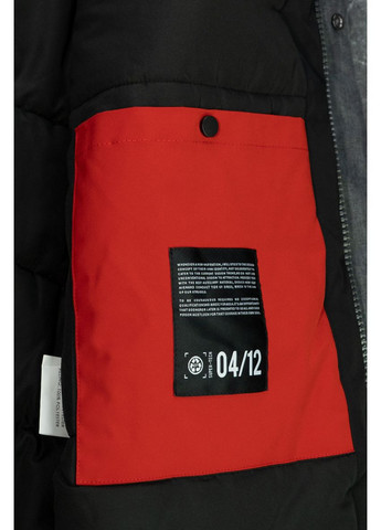 Комбінована демісезонна парка чоловіча nf 71069 сіра Freever