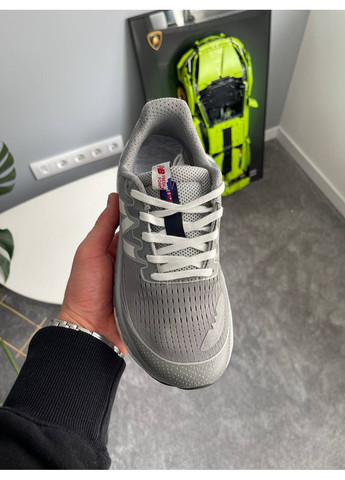 Серые демисезонные кроссовки мужские и женские new balance fresh foam grey white | нью беланс фреш фоам серые No Brand