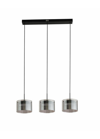 Светодиодный подвесной светильник G 2922/3L 42W Дымчато-черный Valeso (340276356)