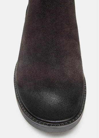 Темно-коричневые демисезонная ботильоны Zara