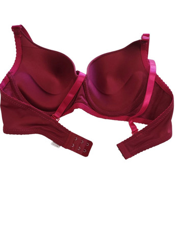Бордовый корбей бюстгальтер C&Y с косточками
