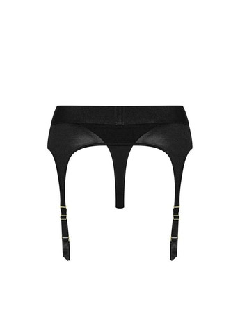 Трусики для страпону, XXL, з підв'язками для панчох чорні Strap-On-Me (331168446)
