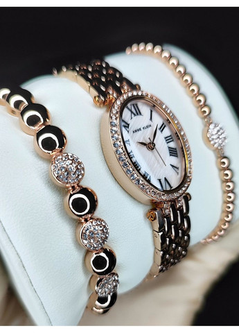 Часы женские AK/3970RGST + браслет Оригинал В коробке Анна Кляйн No Brand (373366526)