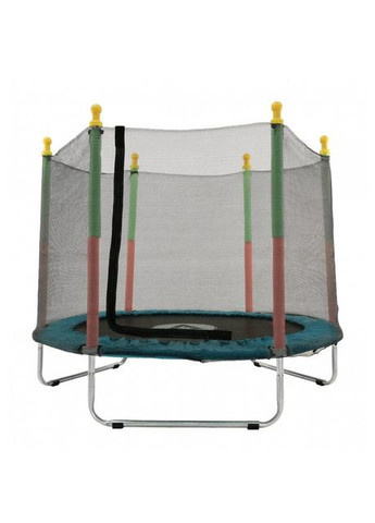 Батут манеж дитячий з сіткою 160 см синій KRB10 Atleto (353493690)