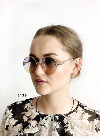 Солнцезащитные очки линза с переходом двух цветов No Brand (303723555)