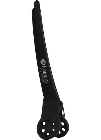 Зажим карбоновый, 100 мм Hairclips 6шт (150555-27057170) Hairway (368622622)