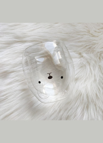 Стакан c подвійними стінками Подвійним дном Ведмедик 250 ml cup002 Finding (316251319)