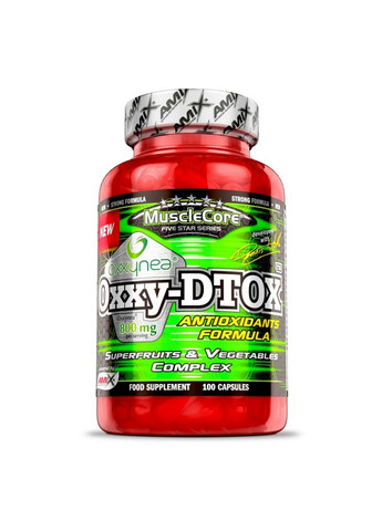 Вітаміни та мінерали MuscleCore Oxxy-DTOX Antioxidant Formula, 100 капсул Amix Nutrition (293343263)