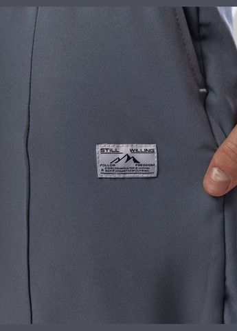 Темно-серые повседневный демисезонные джоггеры брюки Pobedov